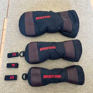 BRIEFING 골프 헤드커버 3개 세트