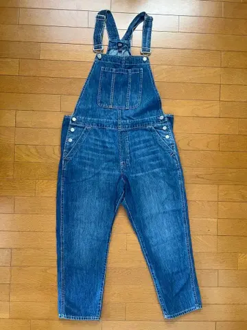 오버롤 데님 청바지 GAP L 사이즈 네이비