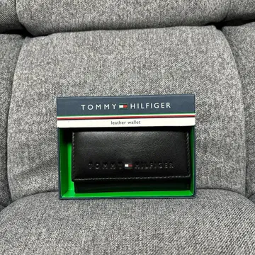 TOMMY HILFIGER 가죽 지갑 블랙 (새상품)