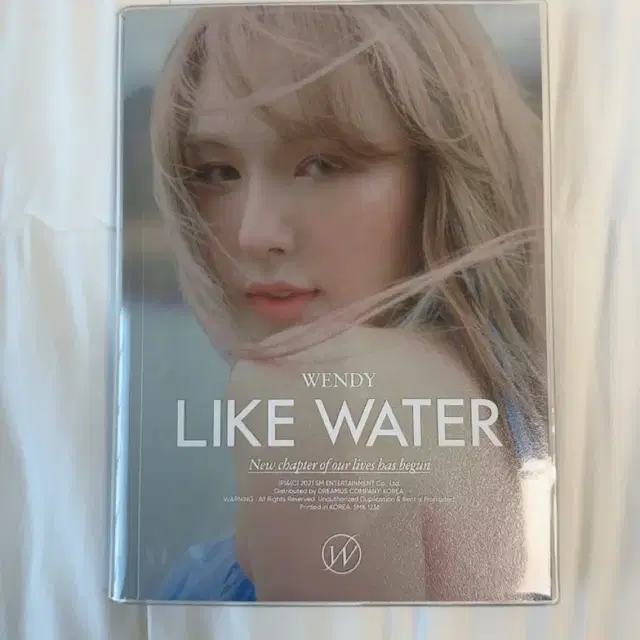 [단순개봉] 레드벨벳 웬디 Like Water 앨범 (포카포함)
