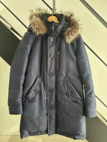 BLACK LABEL CRESTBRIDGE 다운 자켓 네이비