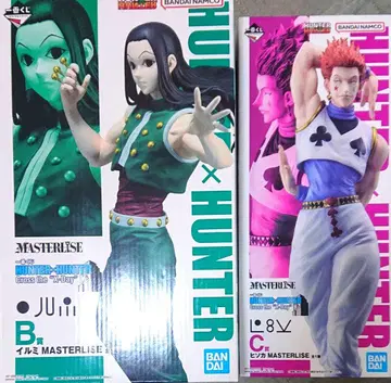 HUNTER x HUNTER 제일복권 B상 이르미 C상 히소카 피규어