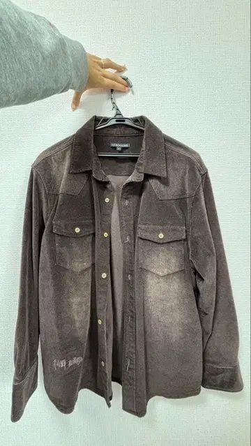 U.S.BOARDER 브라운 셔츠 자켓 L