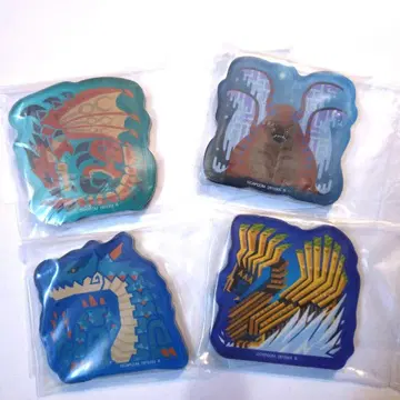 몬헌 와일즈 캐릭터 마그넷 (4종 세트)