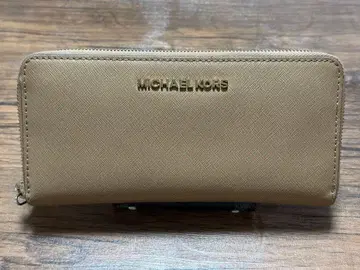 MICHAEL KORS 베이지 장지갑