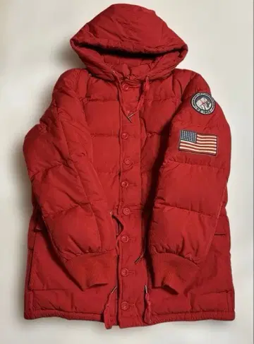 에디 바우어 카라코람 다운 파카 레드 60주년 한정판 복각