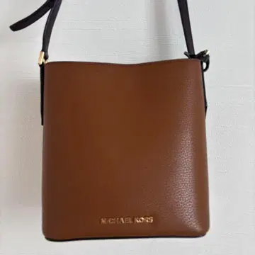 MICHAEL KORS 브라운 가죽 숄더백