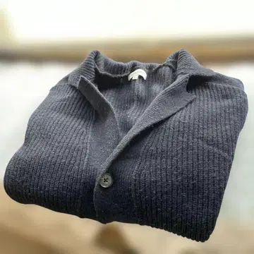 글로벌 워크 가디건 남성용 L 사이즈 네이비