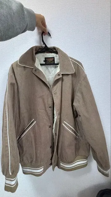 SKOOKUM 레터맨 자켓 M 브라운 코듀로이