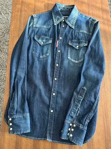 DSQUARED2 데님 셔츠