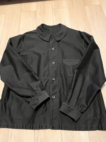 블랙 몰스킨 자켓 foremost 46