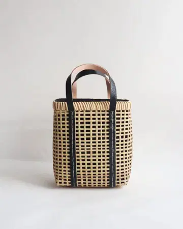 warang wayan 사각 바스켓 블랙 S