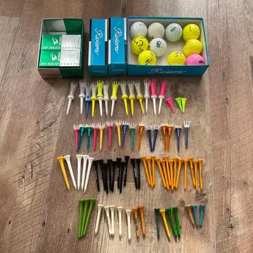 Riviera 골프 티 볼 세트