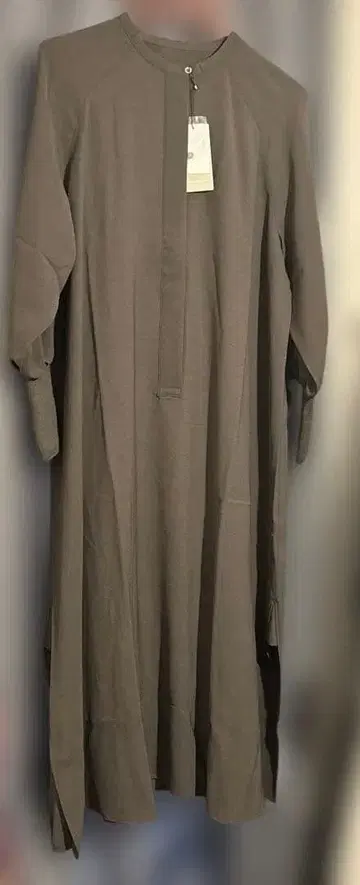 mal. 그레이 셔츠 원피스