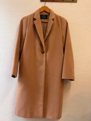 Nana-Universe 베이지 체스터 코트