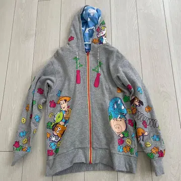 토이 스토리 후드 부착 후드티 S 사이즈