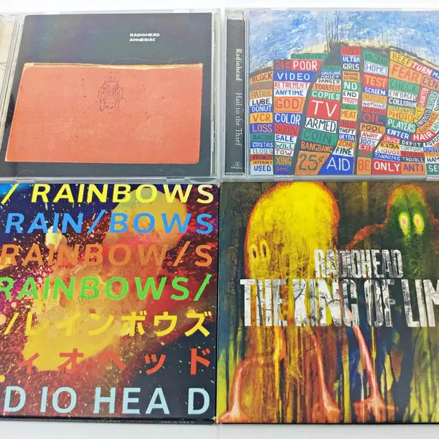 라디오헤드(Radiohead) 5집 6집 7집 8집 / 음반 앨범 중고
