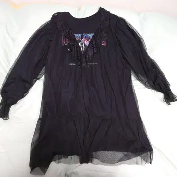 쥬에테 도킹 튤 원피스