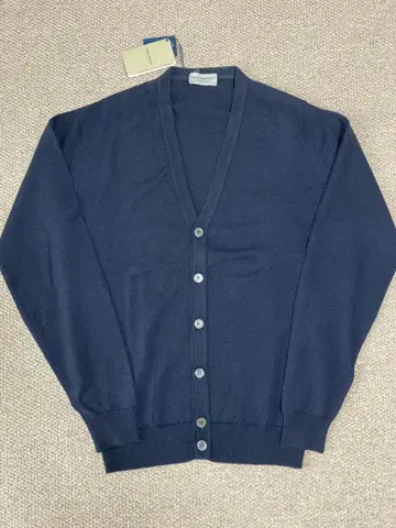 [ 새상품 ] JOHN SMEDLEY 가디건/BURLEY 네이비