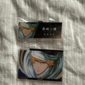 BLEACH 장면 사진 아크릴 명찰 / 아크릴 카드 쿠로사키 이치고