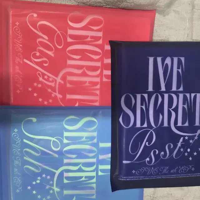 아이브 ive 시크릿 미개봉앨범 3장 1.2