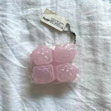 헤이세이 레트로 키티 소품함 키링 1997년