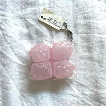 헤이세이 레트로 키티 소품함 키링 1997년