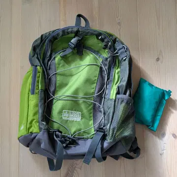 [ 새상품급 ] LOGOS 냅색 그린/그레이