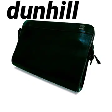 [새상품급] dunhill 던힐 세컨드 백 클러치백 블랙