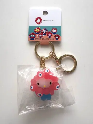 먀쿠먀쿠 산리오 키링 헬로키티 클리어
