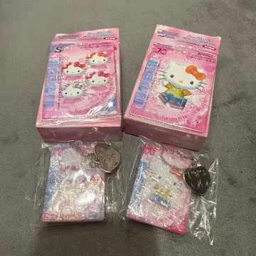 러브 and 베리 키티 콜라보 참 카드 2개 세트
