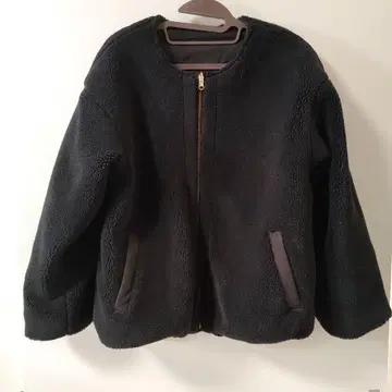 리버서블 보아 플리스 자켓 집업