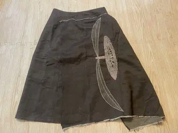 미나 페르호넨 moon flower 스커트 파랑