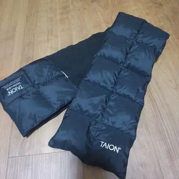 2580 TAION 머플러 블랙 퀼팅