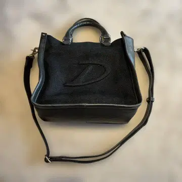 [ Dakota ] 숄더백 가죽 주트 핸드백