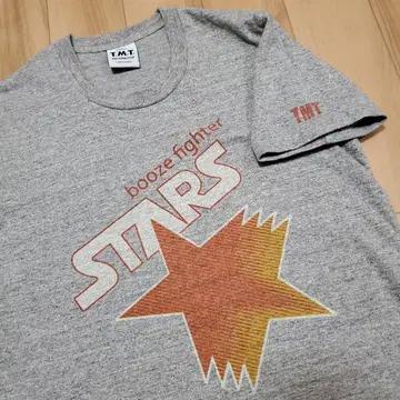 TMT BOOZE FIGHTER STARS 프린트 T셔츠