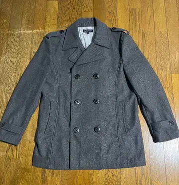 On The World 차콜 그레이 피 코트 3L 사이즈