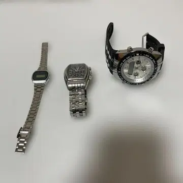 브랜드 손목시계 3종 세트 CASIO ELGIN BINZI 정크