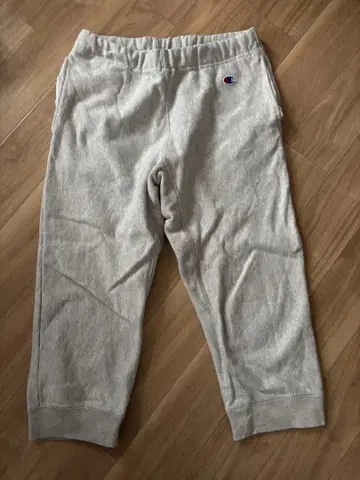 챔피온 남성용 S 그레이 스웨트 팬츠 허리밴딩