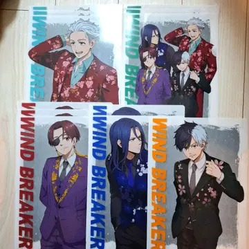 [세븐 한정판] 전 5종 윈브레 클리어 파일