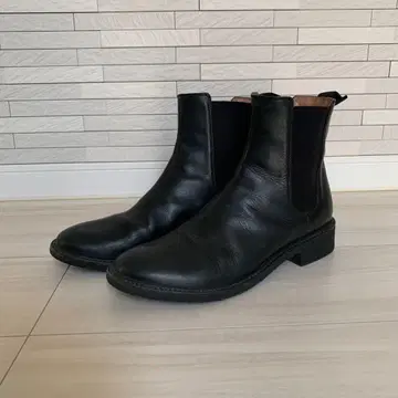 마가렛호웰 사이드 고어 부츠 천연 가죽 블랙 24cm