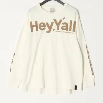 새상품 데님앤드그라미치 천축 롱T 사이즈 3