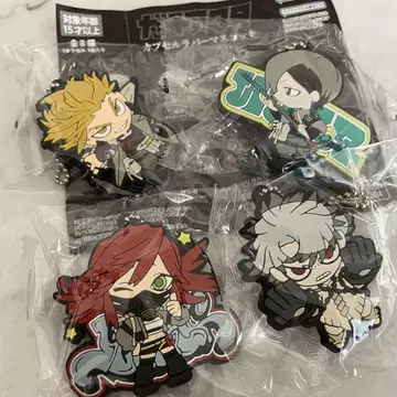 가치액터 러버 마스코트 루도 엔진 잔카 리요우 4종 세트