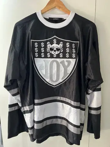 JOY RICH 긴팔 티셔츠 블랙/화이트