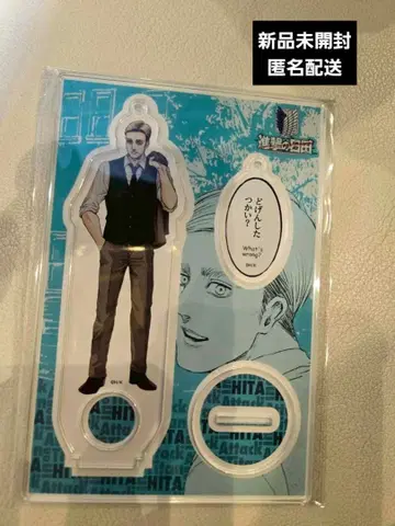 진격의 거인 스쿨 카스트 엘빈 아크릴 스탠드 히타 1