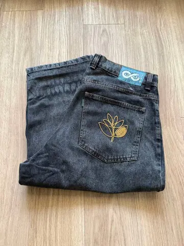 MAGENTA 다크 그레이 데님 팬츠 L 사이즈