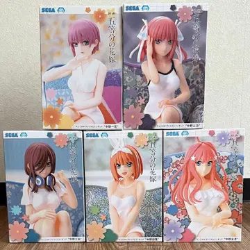 [ 미개봉 ] 5등분의 신부 쵸코노세 프리미엄 피규어 5자매 컴프 세트