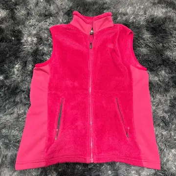 THE NORTH FACE 플리스 베스트 핑크