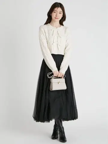 [ 인기 완판템 ] CELFORD 튤 벌룬 스커트