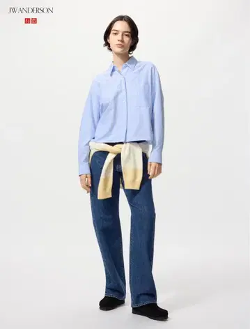 UNIQLO 유니클로 JWA 여성용 스트레이트 청바지 28 택없는 새상품